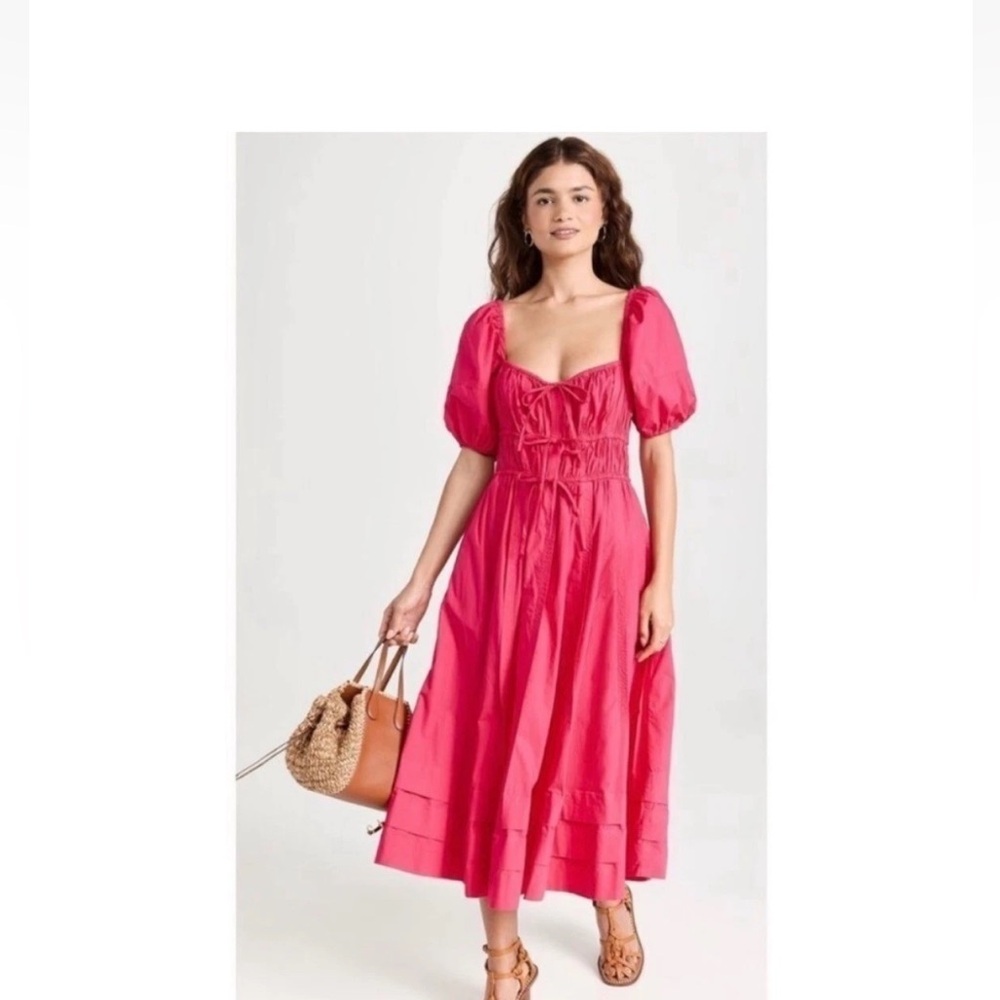 Ulla Johnson Palma Dress in Pink Orchid